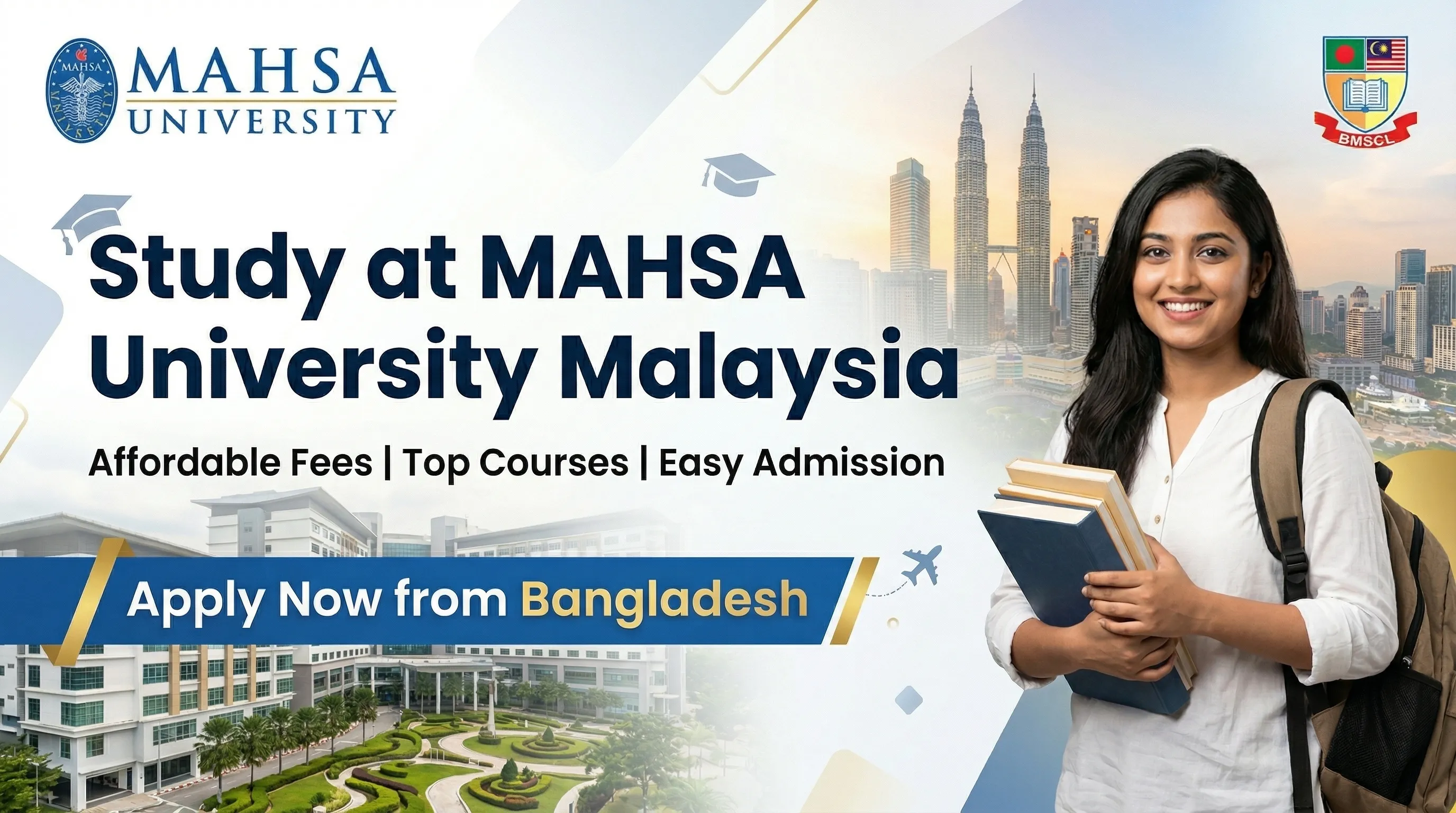 Study at MAHSA University – Complete Guide for Bangladeshi Students (2026)