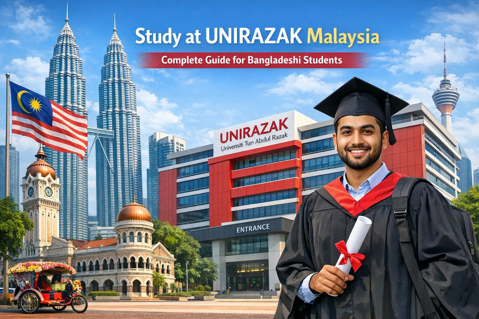 Study at UNIRAZAK Malaysia | Complete Guide for Bangladeshi Students