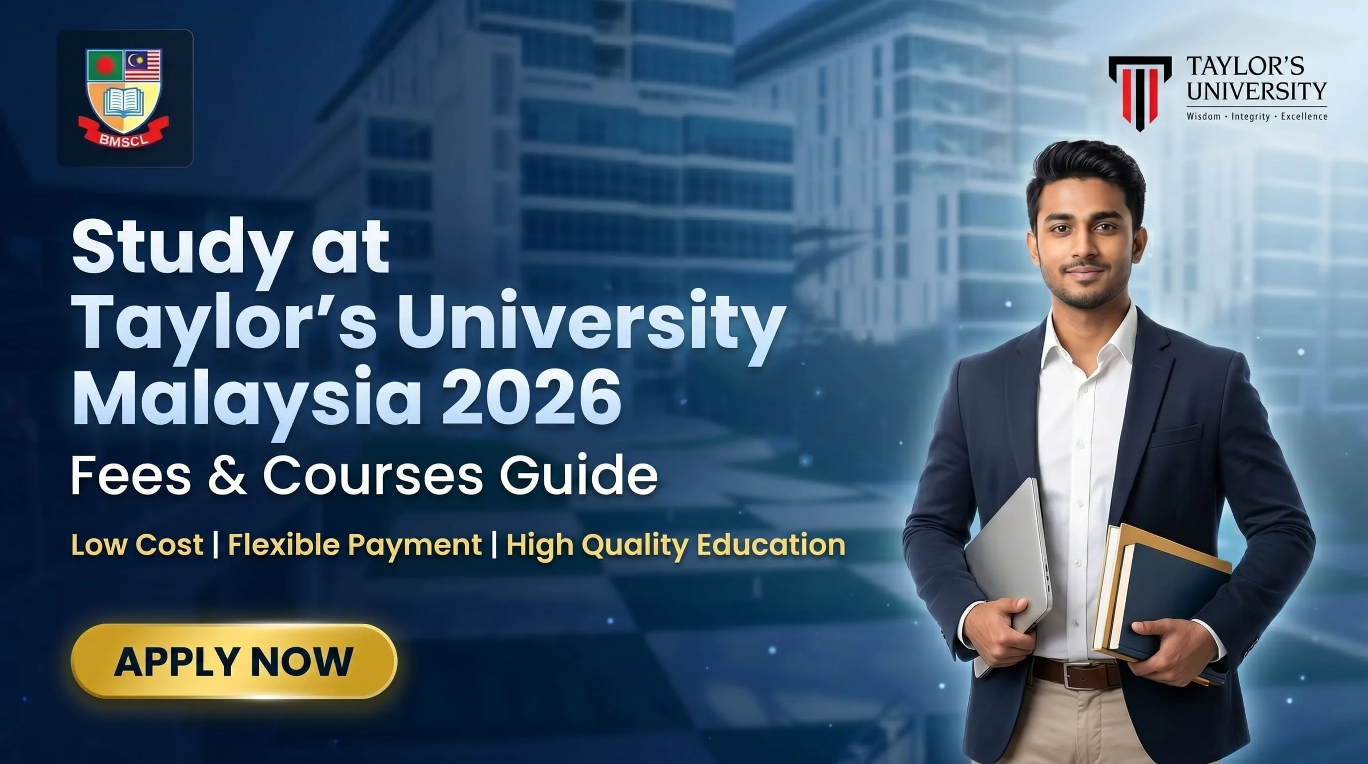 Study at Taylor’s University Malaysia 2026 | Fees & Courses Guide